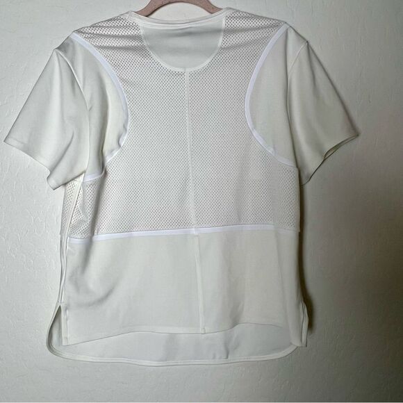 Stella McCartney X Adidas Run With It Loose Short Sleeve Mesh Top S - Picture 12 of 14